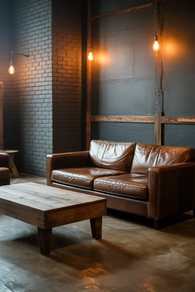 Add Vintage or Worn Furniture