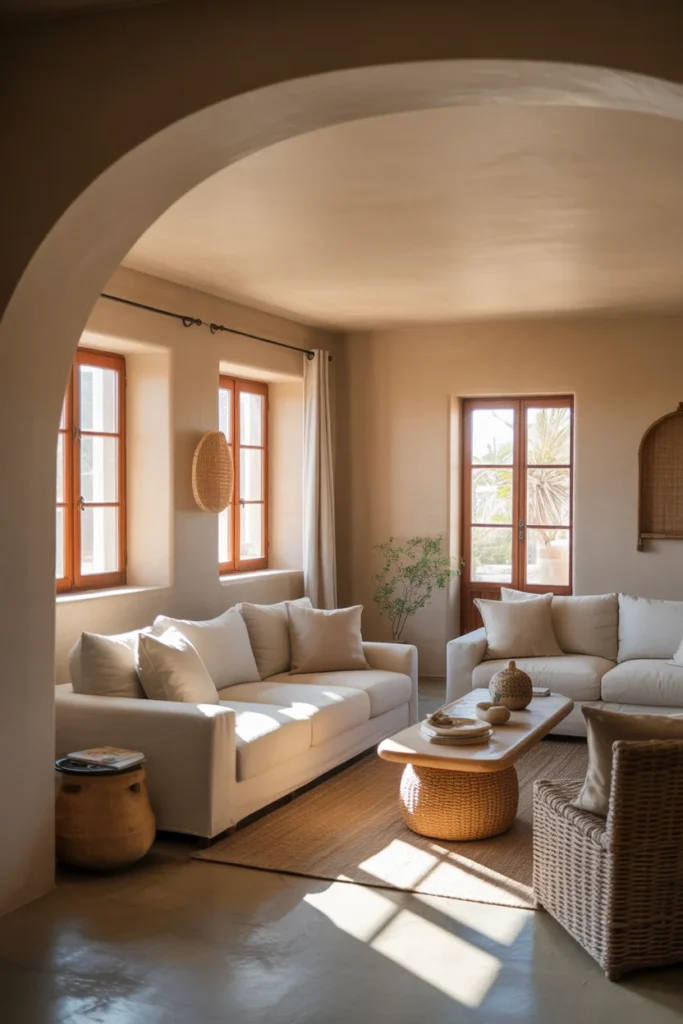 Warm, Relaxed Interiors