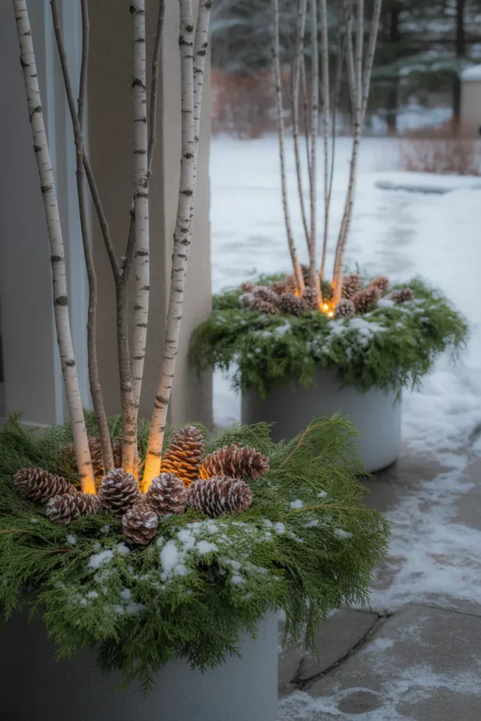 Style Your Planters for Winter