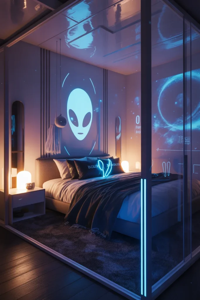 Decorate with Glow and Reflective Accents