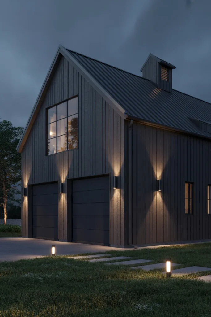Install Modern Exterior Lighting