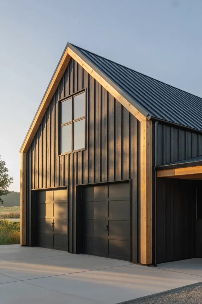Add Vertical Wood Siding for a Classic Barn Feel