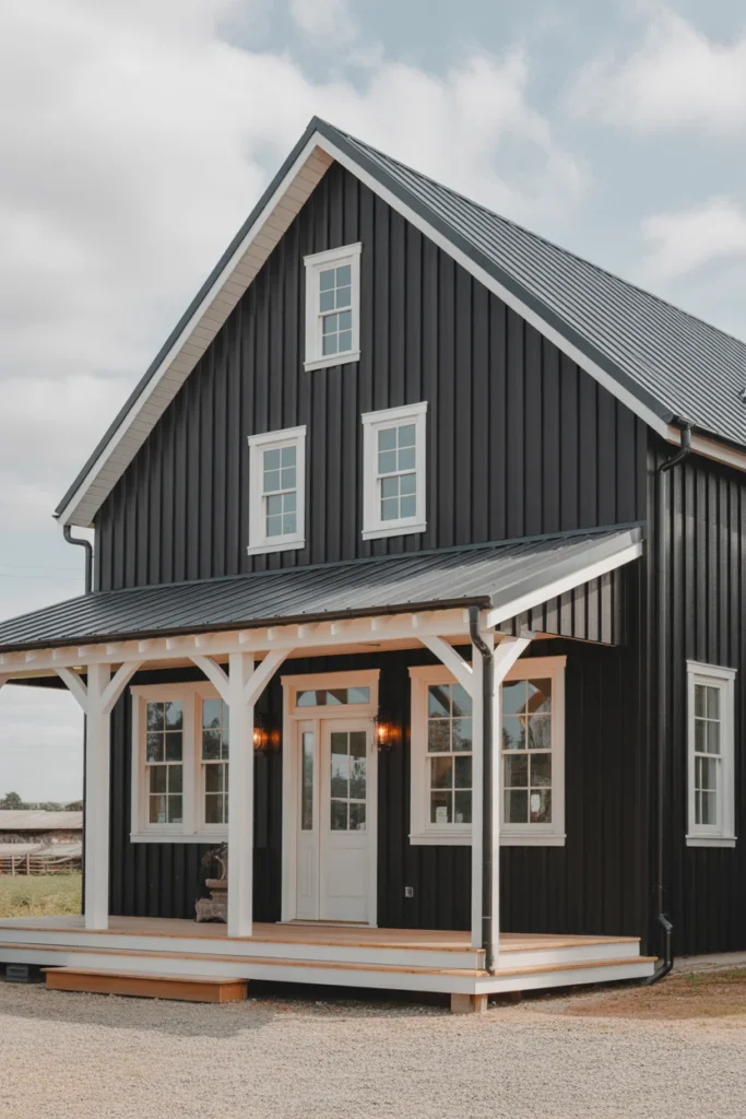 Create Contrast with White Trim