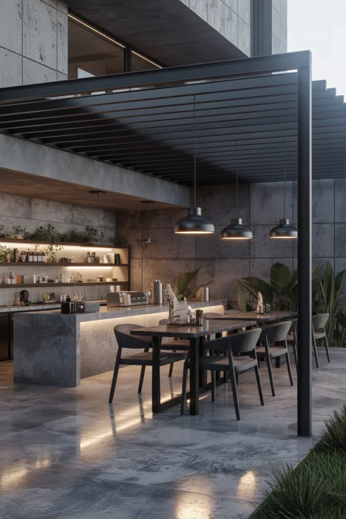 Black Metal and Concrete Pairings