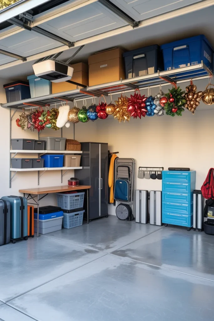 Install Ceiling Storage Racks