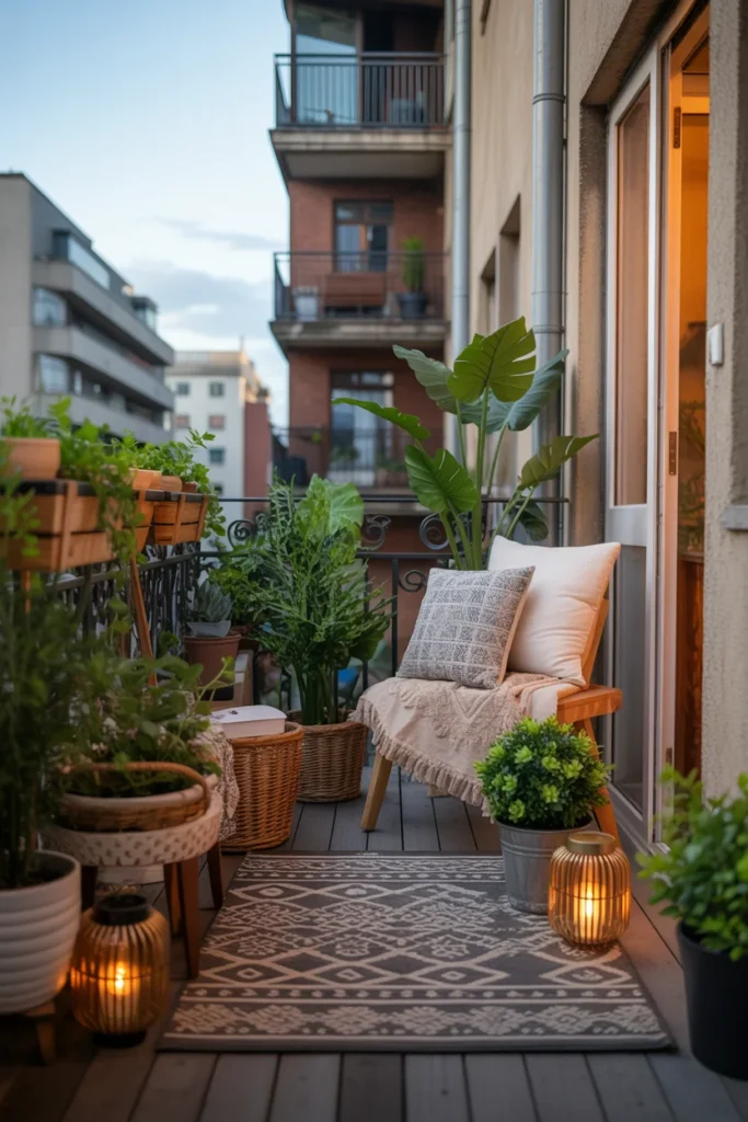Create a Cozy Corner With Outdoor Rugs