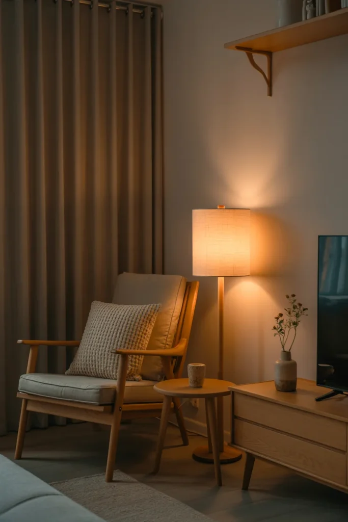 Create a Cozy Corner for Slowing Down