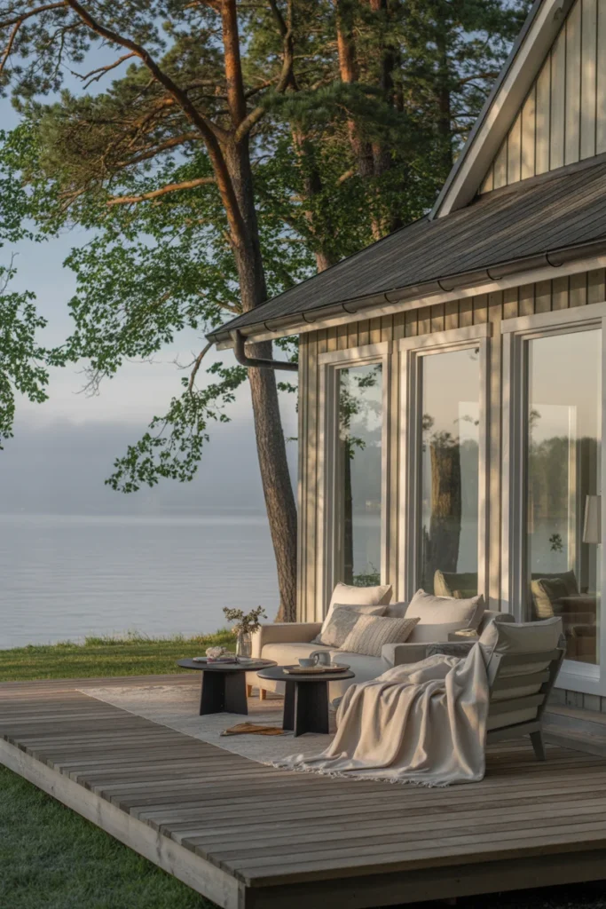 Lakeside Retreats With Soft, Relaxed Interiors