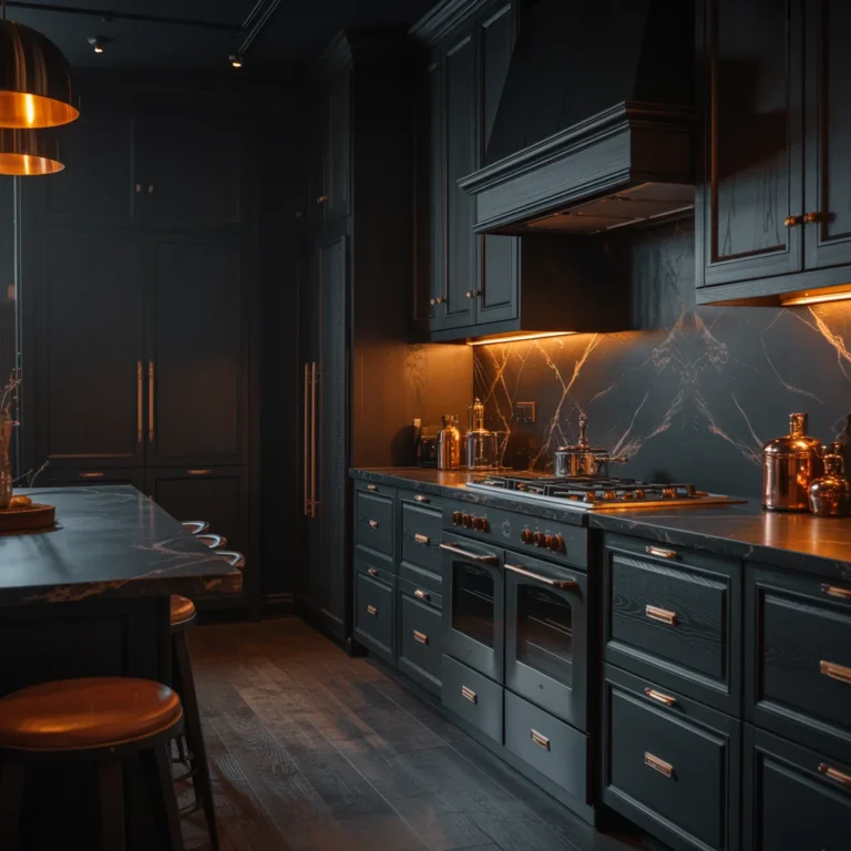 10 Dark & Moody Kitchen Decor Ideas That Feel Bold and Luxurious