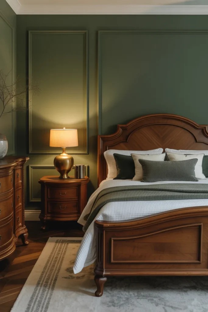 Incorporate Dark Wood Furniture
