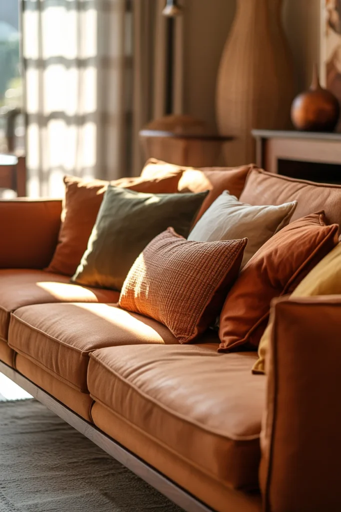 Start With Earthy and Warm Colors