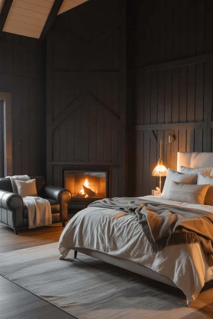 Create a Fireplace Corner