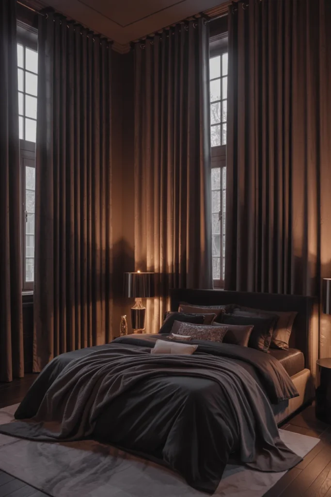Create Drama with Floor-to-Ceiling Curtains