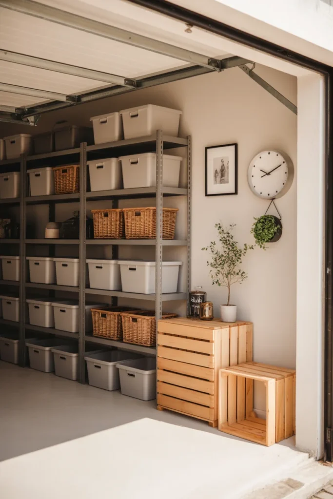Mix Storage With Simple Decor