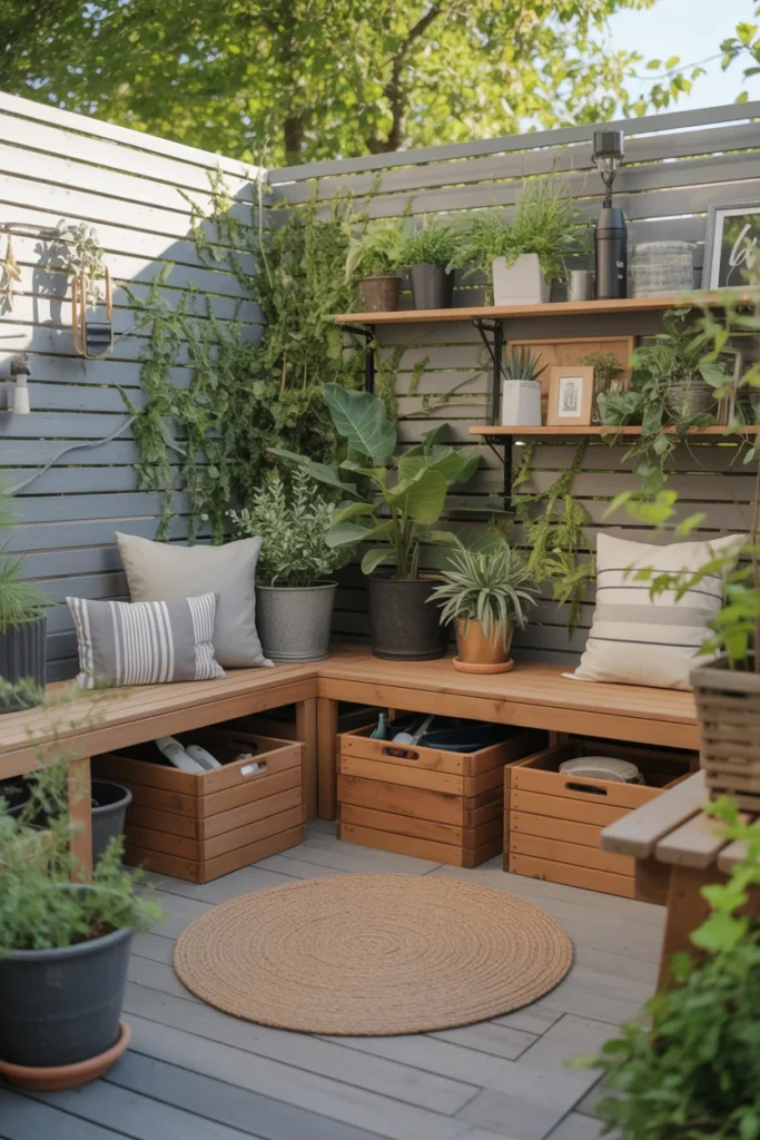 Hide Clutter with Simple Storage