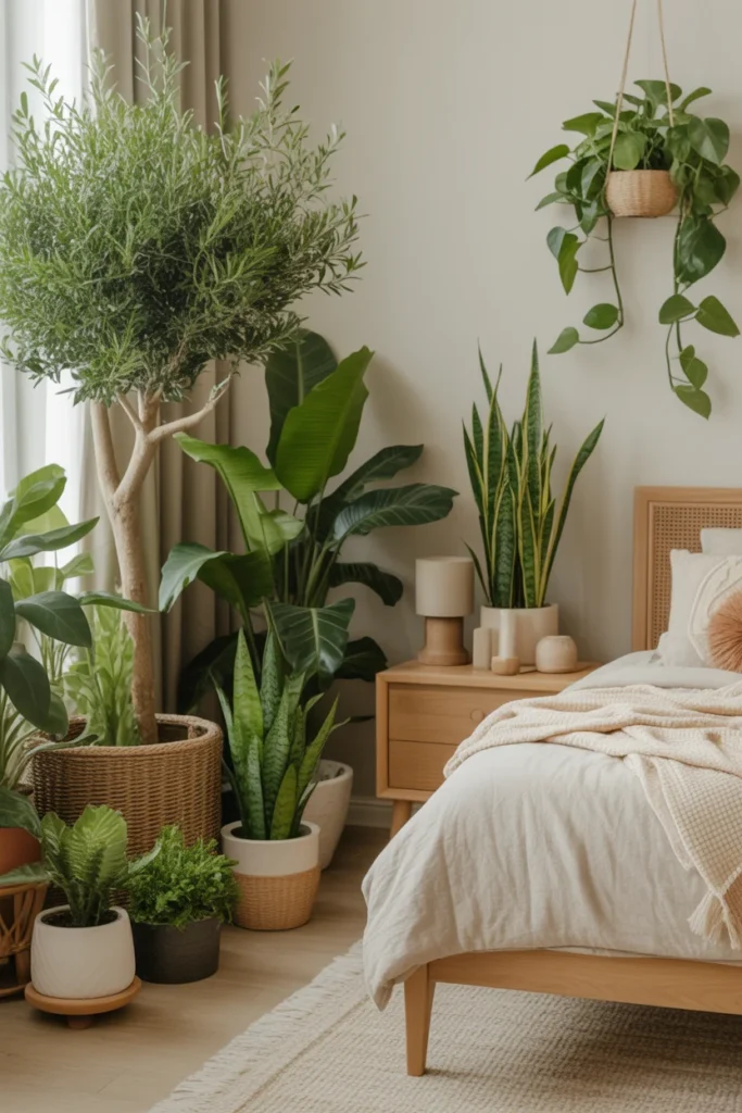 Add Plants for a Fresh Natural Feel