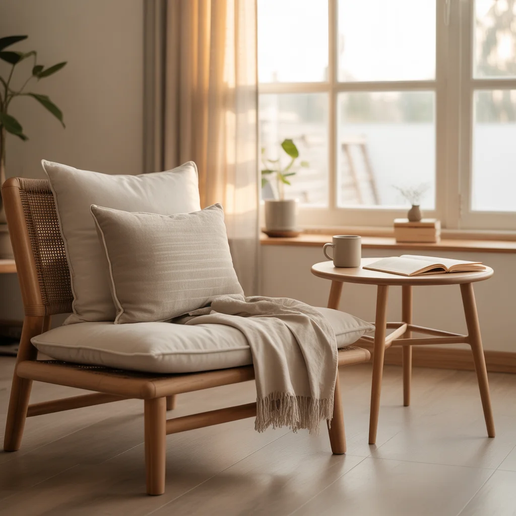 7 Japandi Reading Nook Ideas for a Calm and Cozy Escape