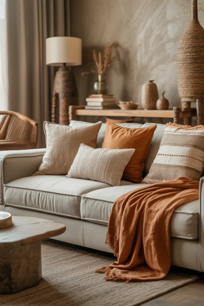 Add Cozy Textiles in Layers