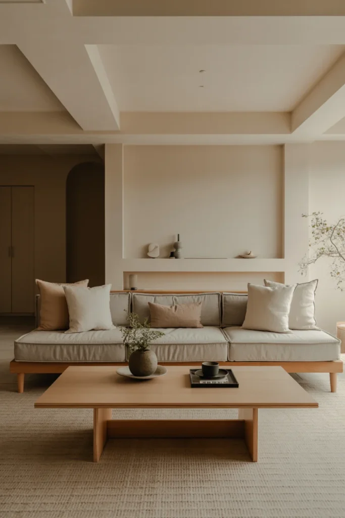 Choose Low Seating for a Relaxed Feel