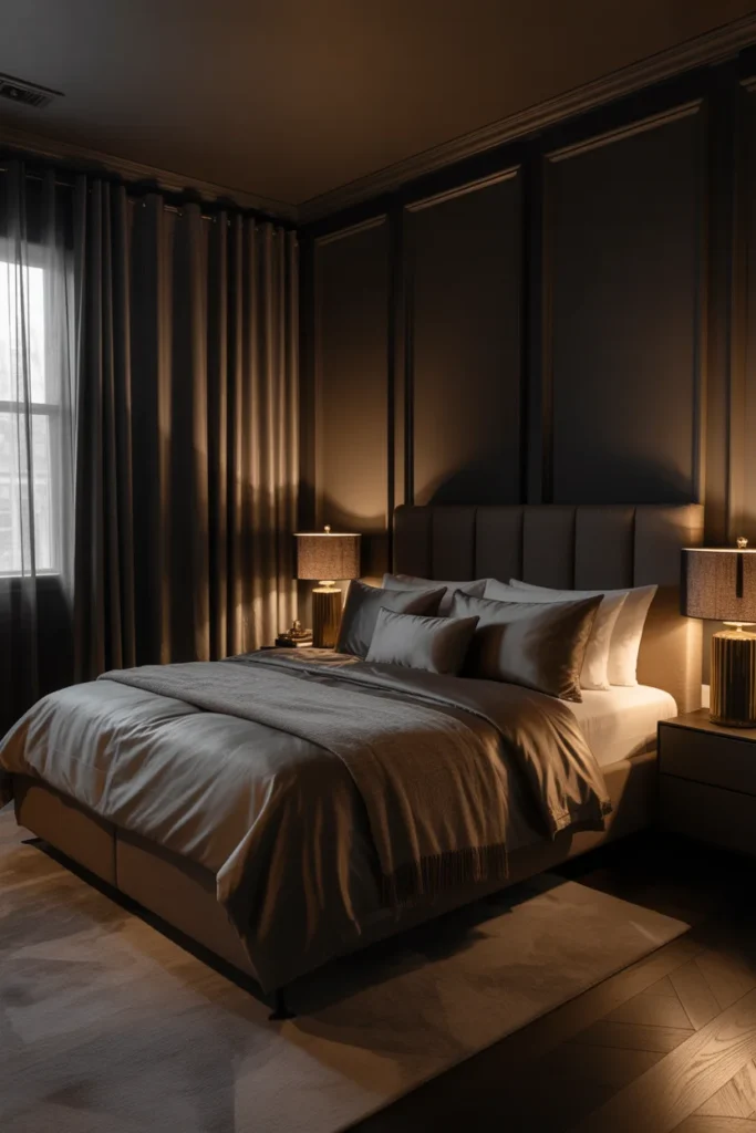Luxury Dark Bedrooms with Hotel Vibes