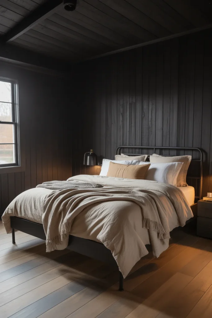 Start With Matte Black Walls