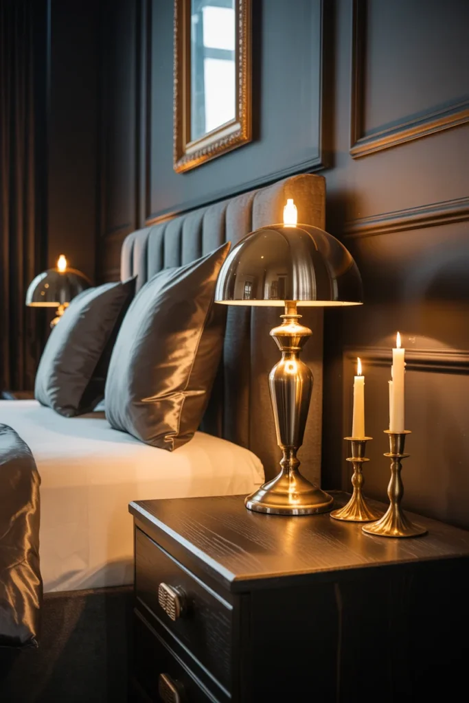Use Metallic Accents Sparingly