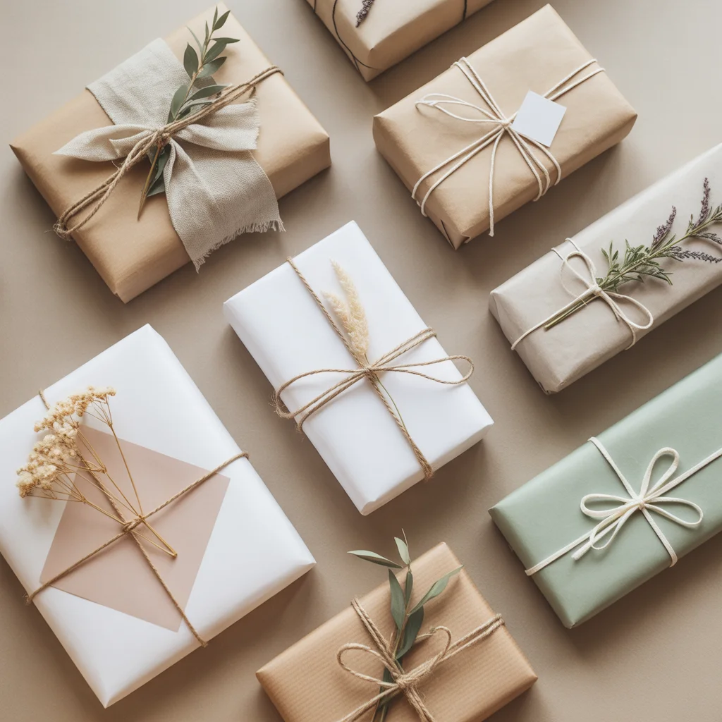 13 Minimalist Gift Wrapping Ideas That Look Luxurious