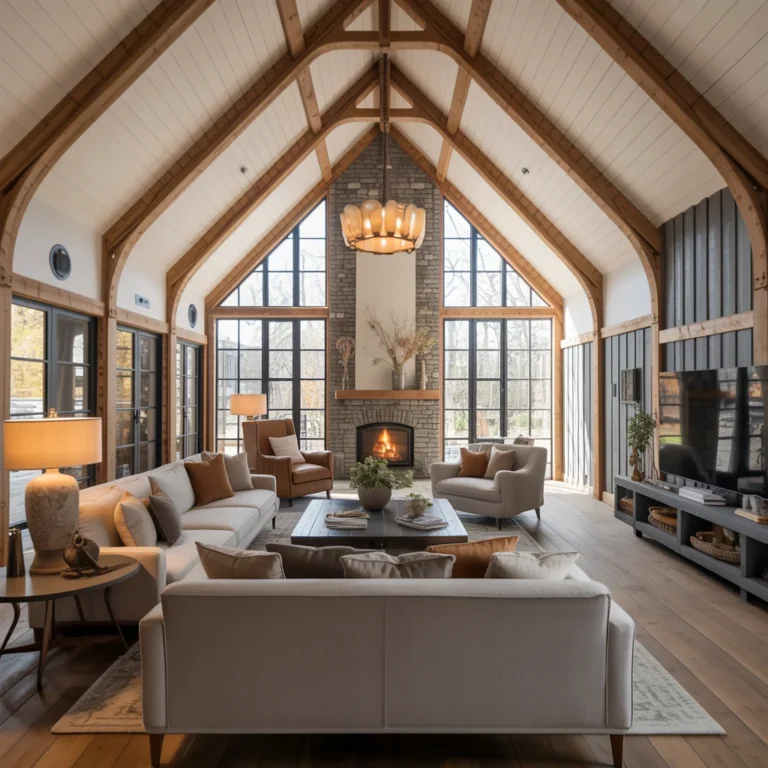 8 Modern Barn House Interiors That Feel Cozy and Luxurious