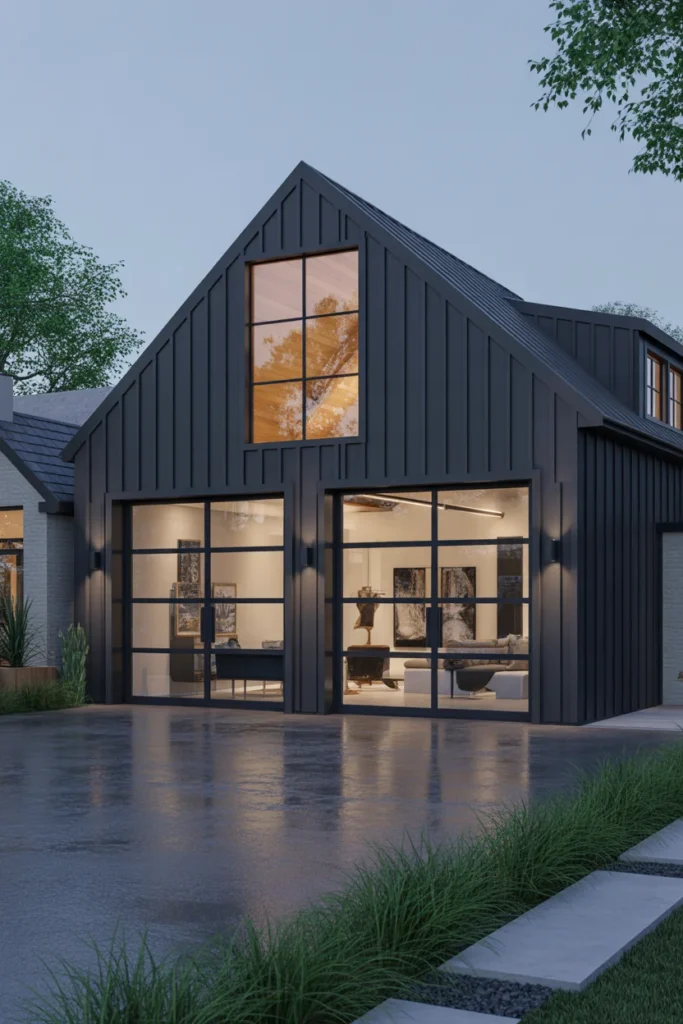 Choose Oversized Glass Garage Doors