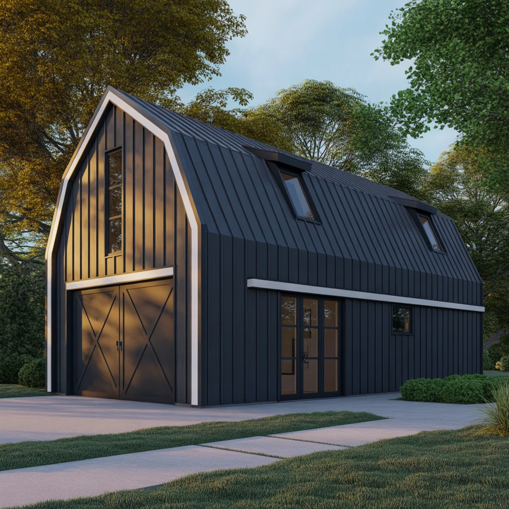 11 Stunning Modern Black Barn Garage Ideas for a Luxury Look
