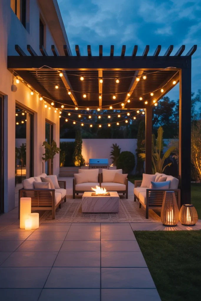 Add Soft Outdoor Lighting