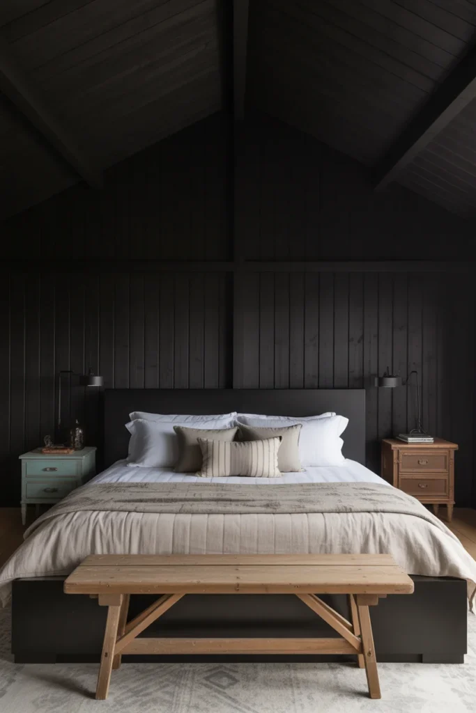 Mix Modern and Rustic Furniture