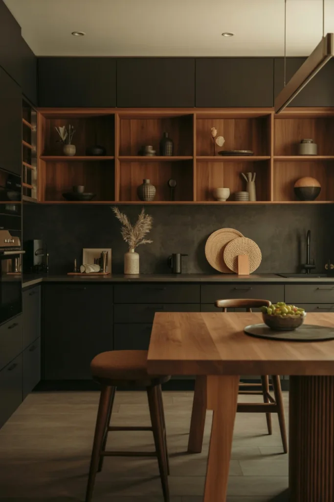 Use Natural Wood for Balance