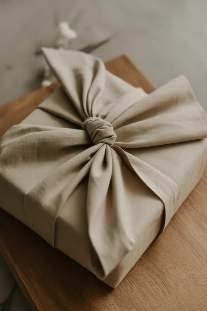 Fabric Wrap Using Neutral Cloth