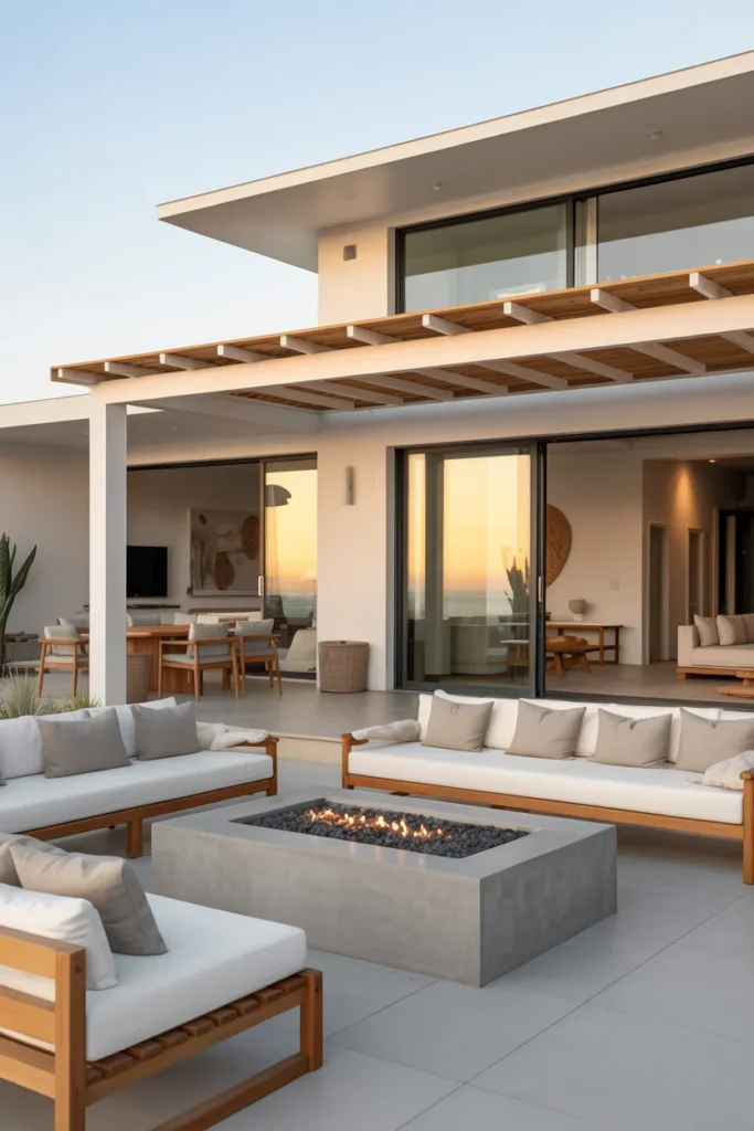 Open Outdoor Living Spaces