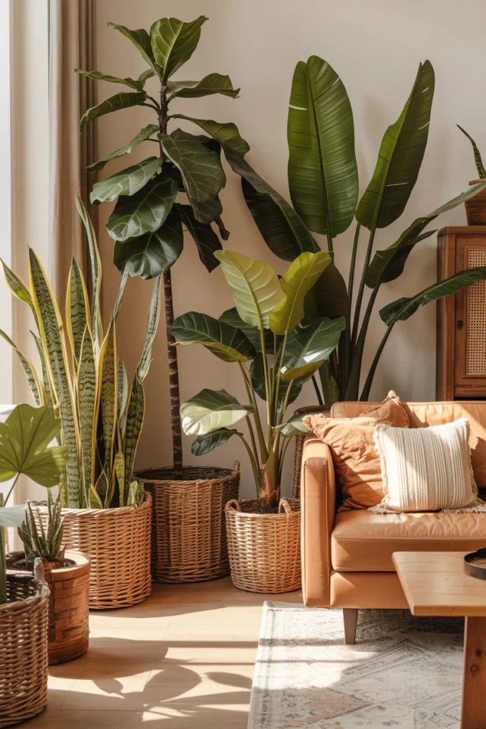 Decorate With Oversized Plants