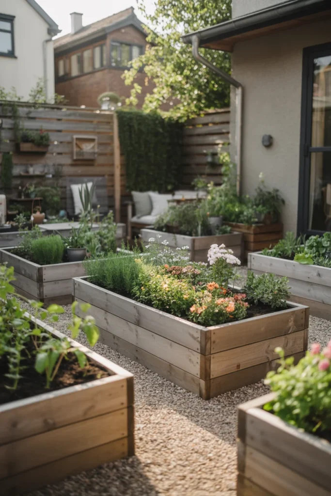 Add Raised Planters for Instant Structure