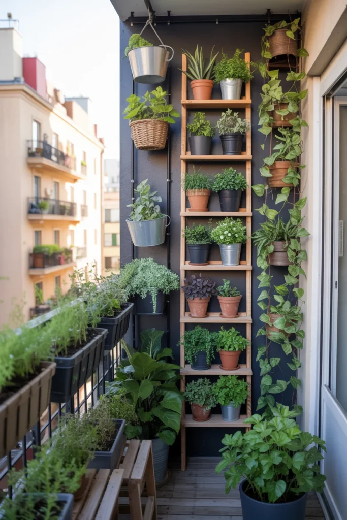 Use Vertical Space for More Greenery