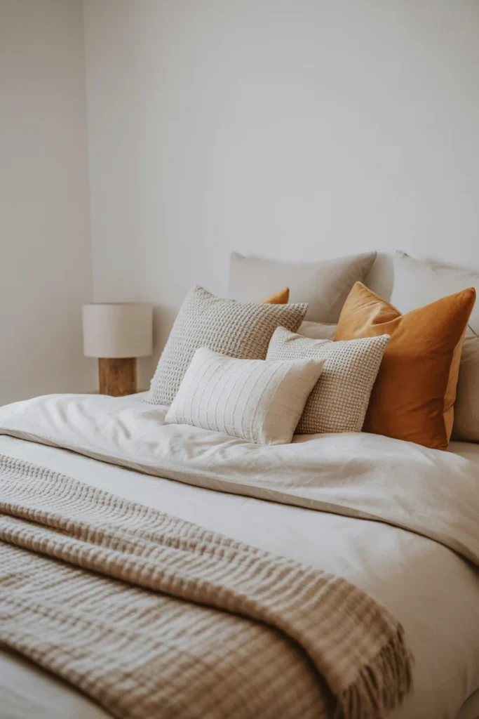 Keep a Soft and Muted Bedding Look