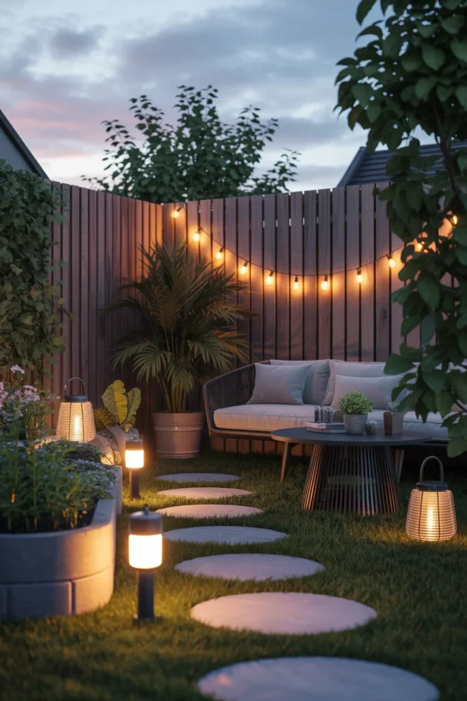 Add Solar Lighting for Evening Ambience
