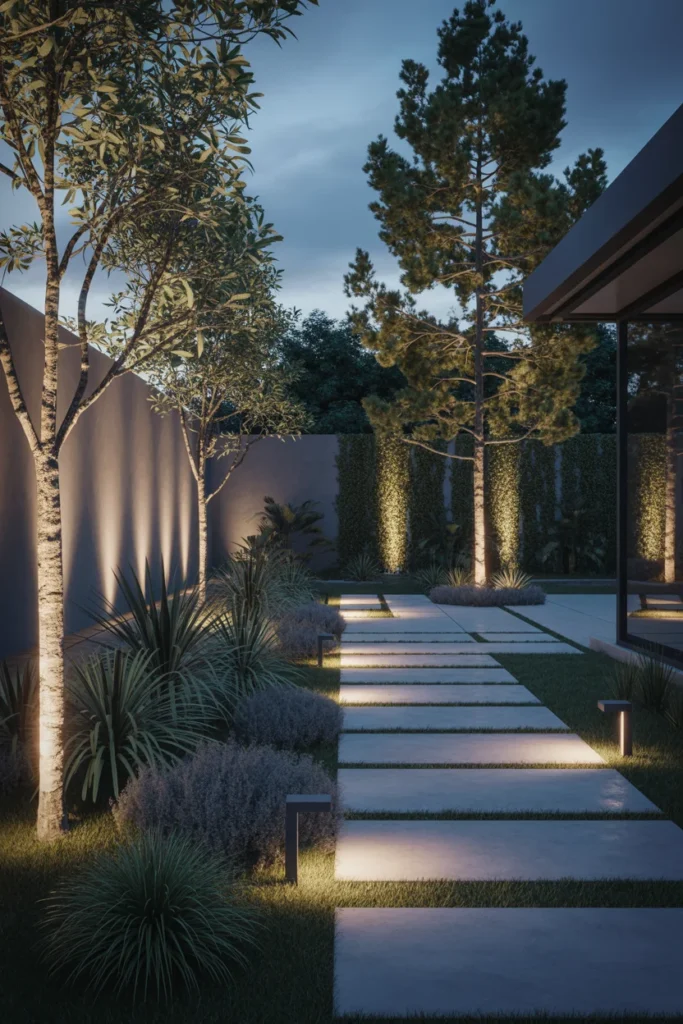 Spotlights That Highlight Landscaping