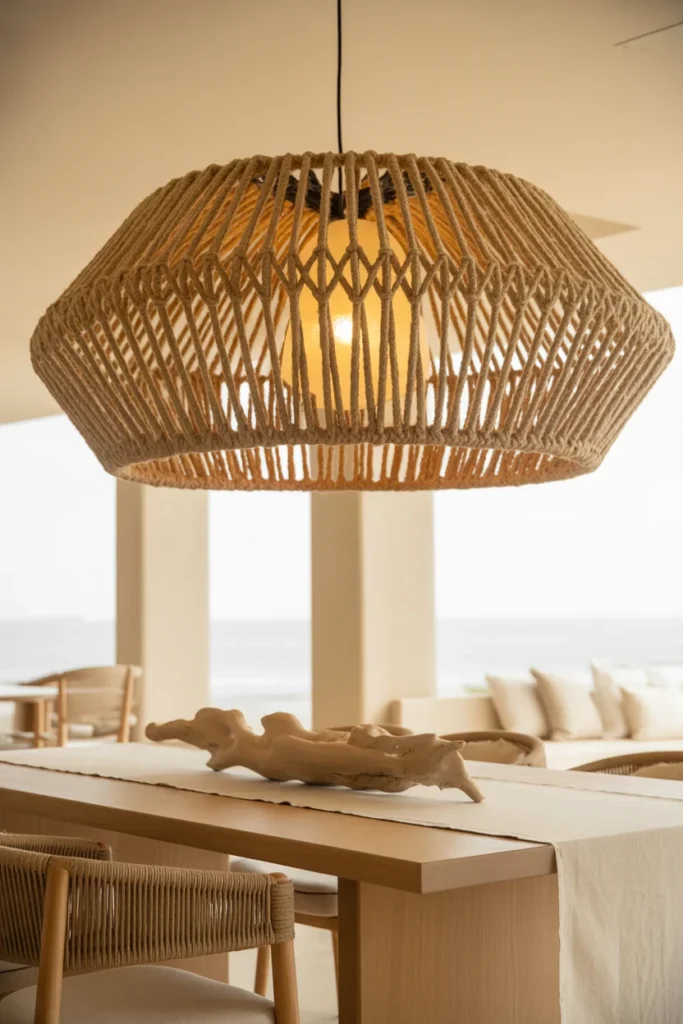 Choose Statement Lighting with a Coastal Twist