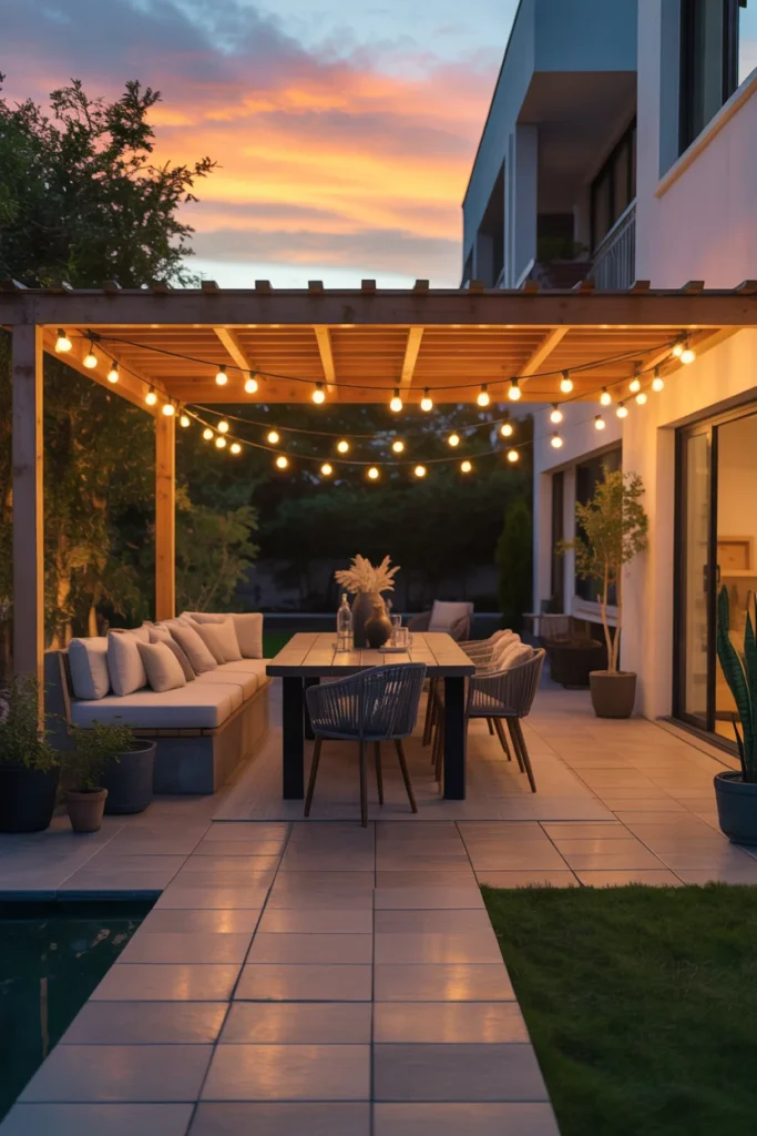 String Lights for a Cozy Glow
