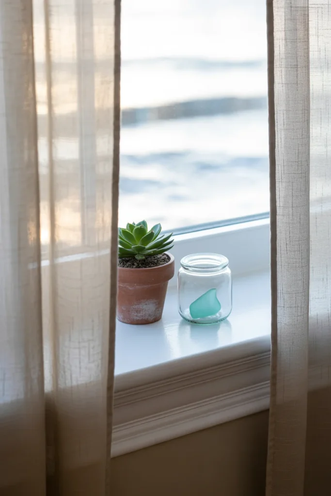 Keep the Windowsill Clear and Intentional
