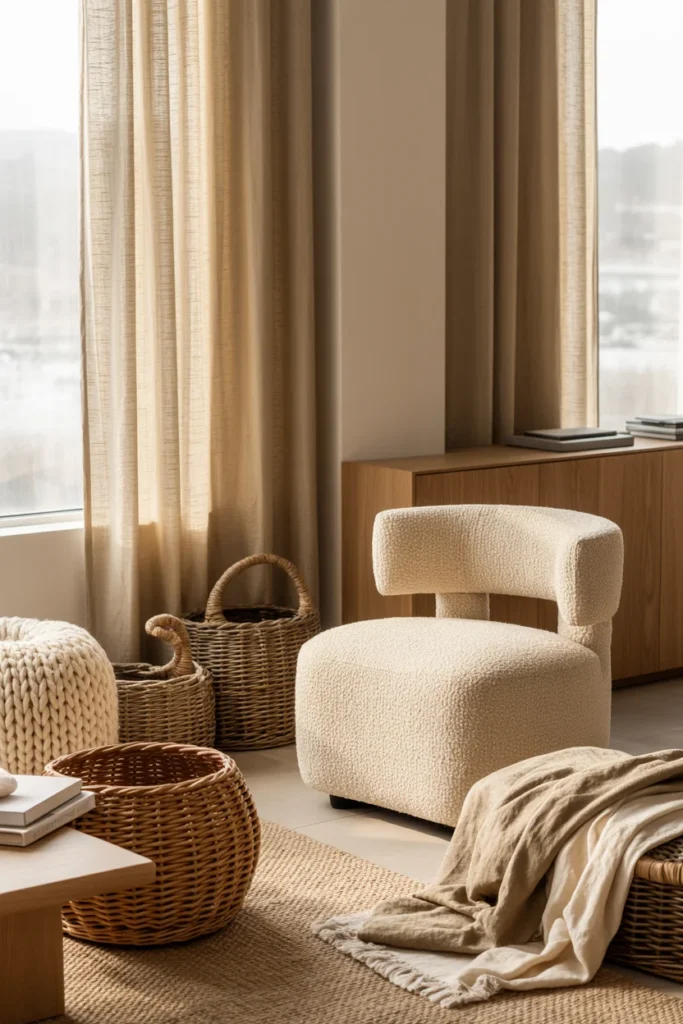 Focus on Texture Instead of Excess Decor