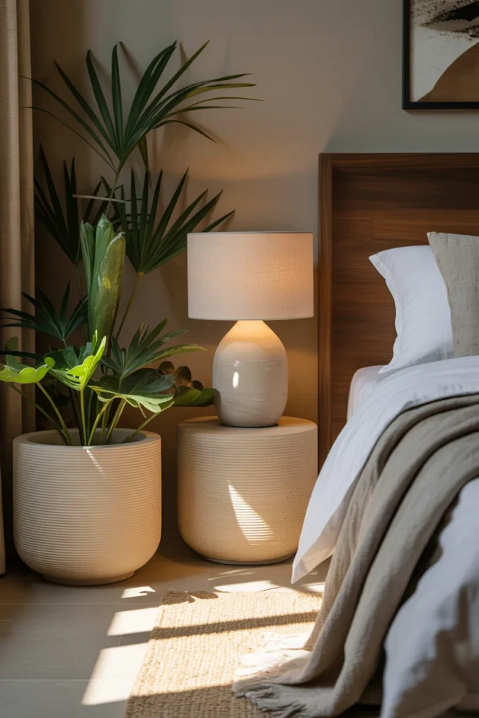 Textured Neutral Planters