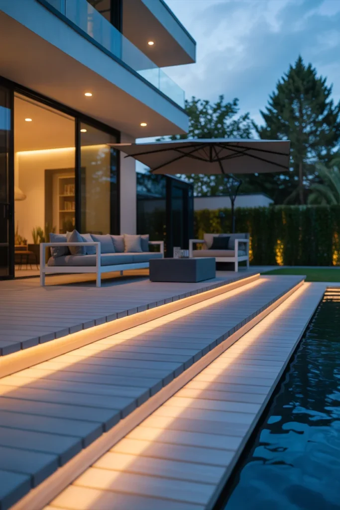 Under-Railing LED Strips