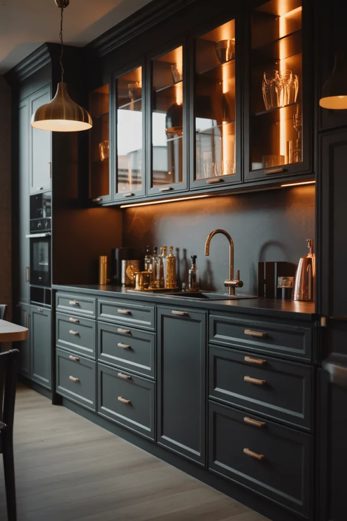 Add Warm Metallic Accents
