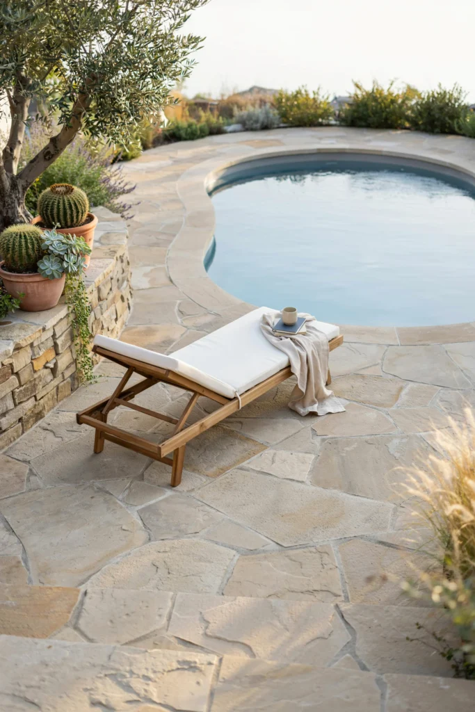 The Natural Stone Surround Pool