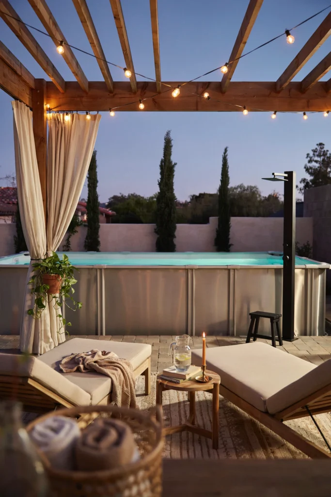 The Intex Ultra XTR Frame With Pergola Canopy